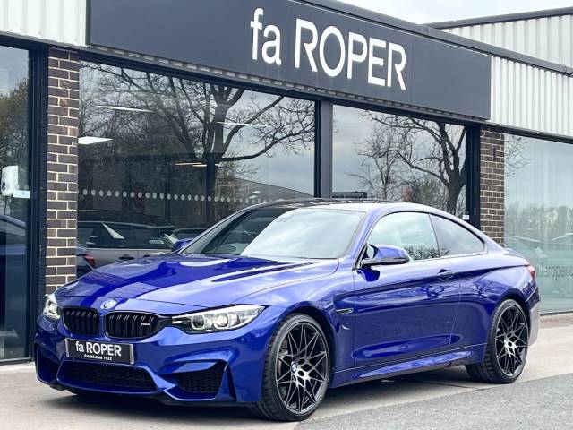 BMW M4 3.0 Coupe Competition DCT Auto 450ps Coupe Petrol San Marino Blue Metallic
