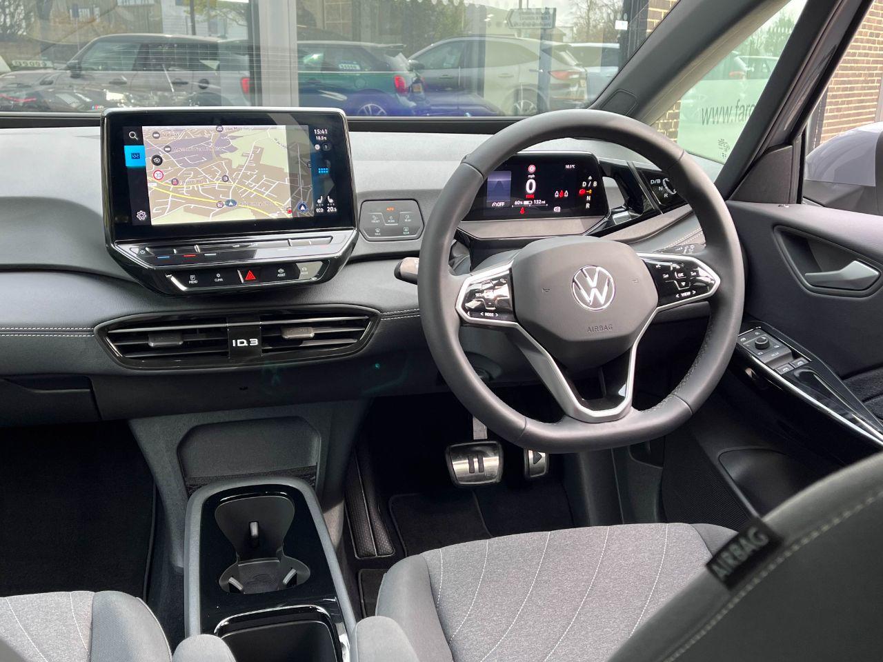 Volkswagen ID.3 0.0 150kW Pro Performance 58kWh Launch Edition 1 Auto 204ps Hatchback Electric Moonstone Grey