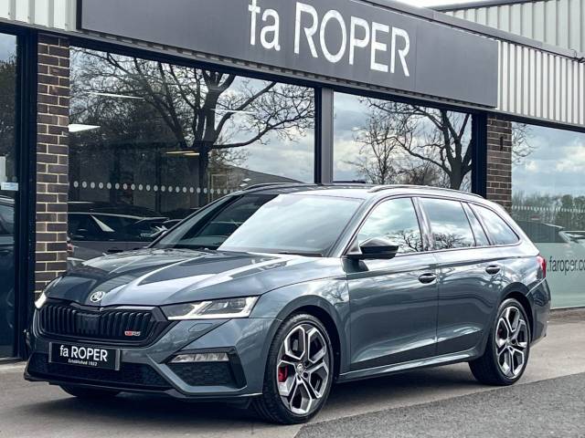Skoda Octavia Estate 2.0 TSI vRS DSG Auto 245ps Estate Petrol Quartz Grey Metallic