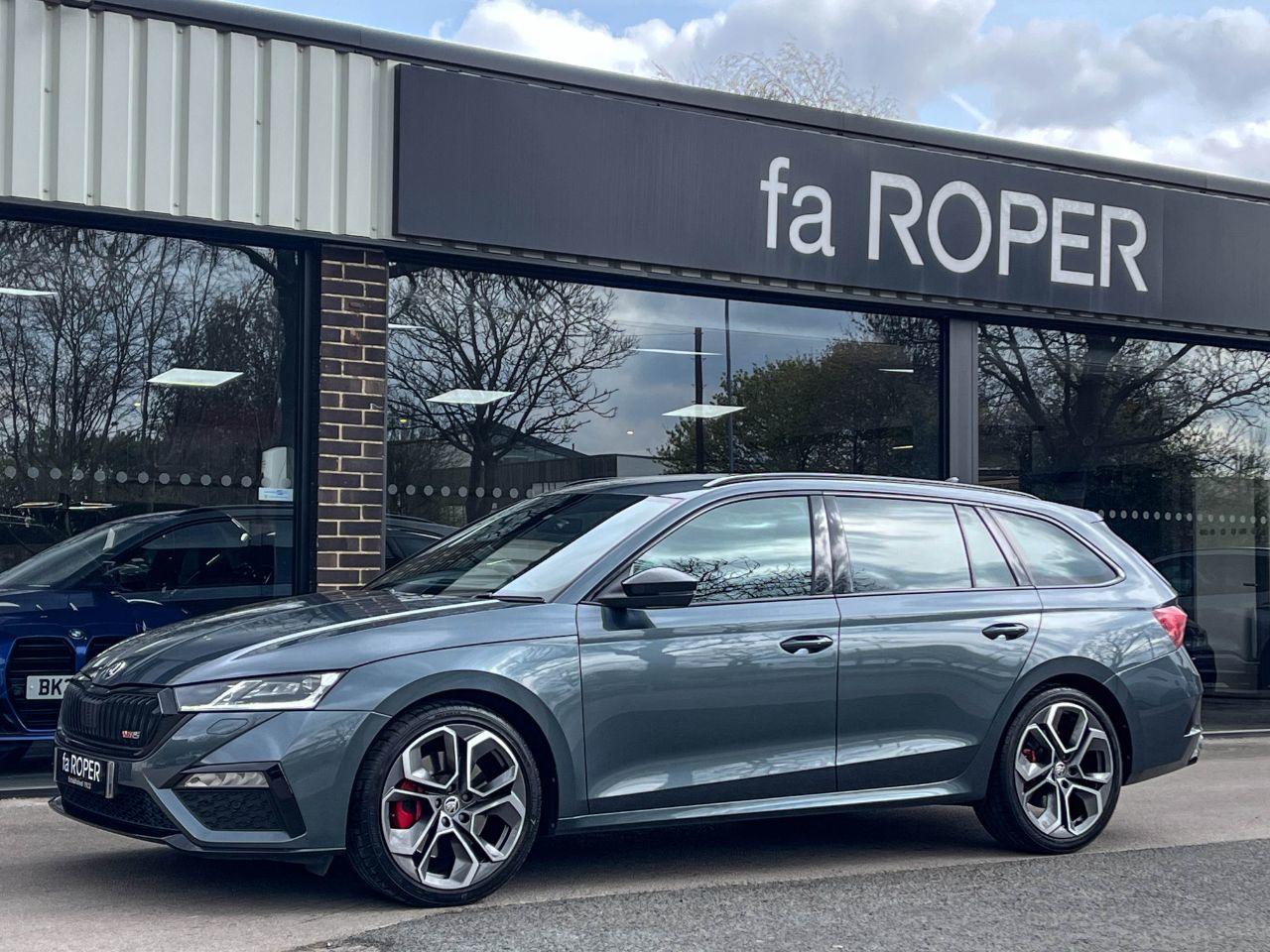 Skoda Octavia Estate 2.0 TSI vRS DSG Auto 245ps Estate Petrol Quartz Grey Metallic