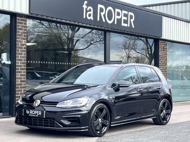 Volkswagen Golf 2.0 TSI R 4MOTION 5 door DSG 310ps Hatchback Petrol Deep Black Pearl