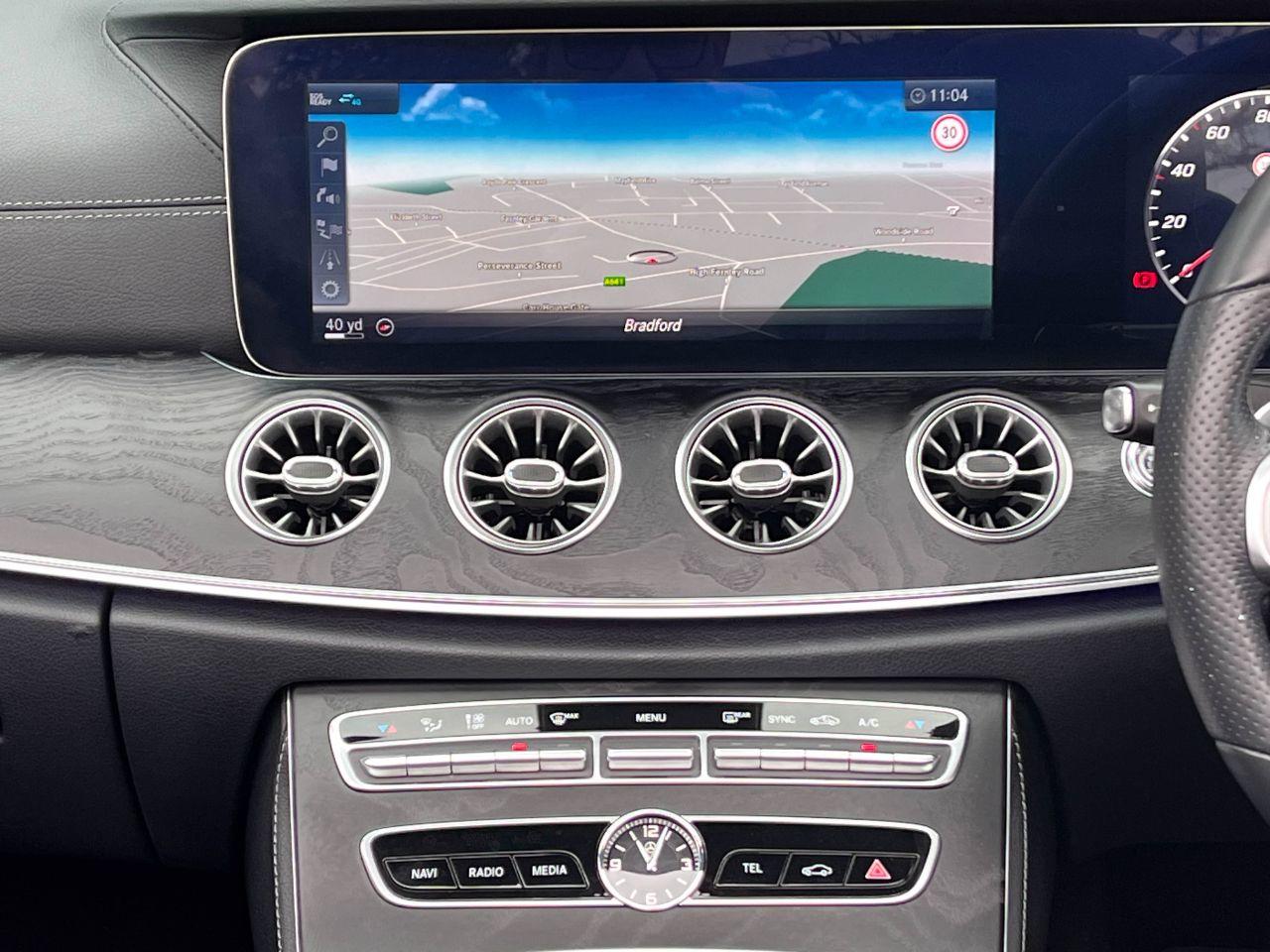 Mercedes-Benz E Class 2.0 E350 AMG Line Premium Plus Cabriolet 9G Tronic 313ps Convertible Petrol Iridium Silver Metallic