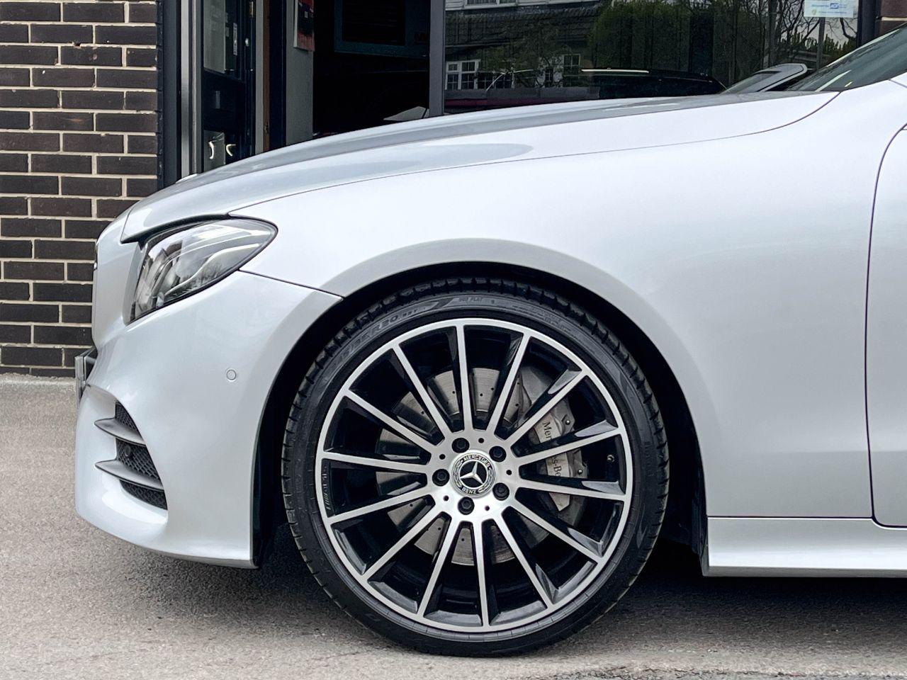 Mercedes-Benz E Class 2.0 E350 AMG Line Premium Plus Cabriolet 9G Tronic 313ps Convertible Petrol Iridium Silver Metallic