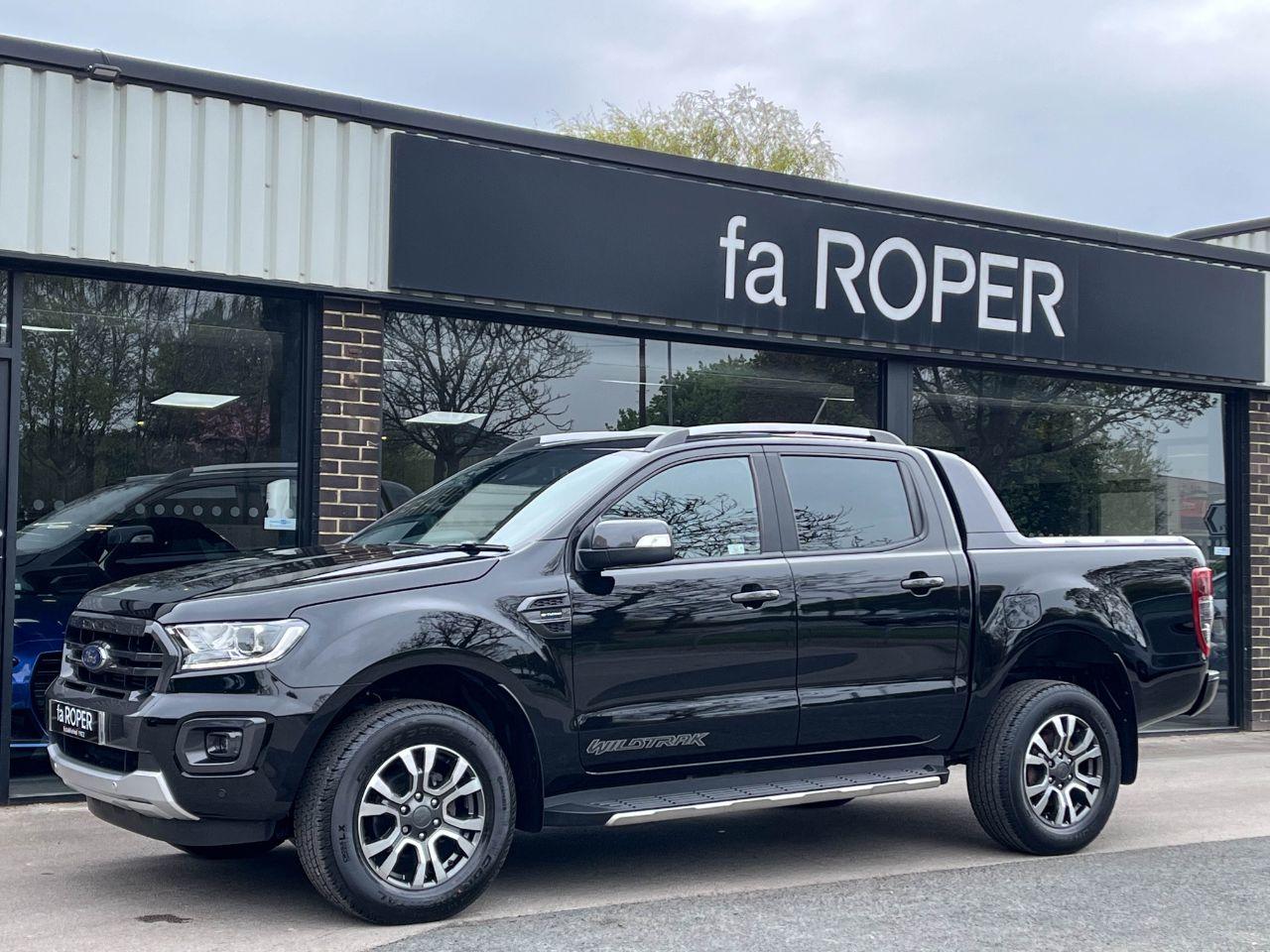 Ford Ranger Double Cab Pick Up Wildtrak 2.0 EcoBlue Auto 213ps Pick Up Diesel Agate Black Metallic