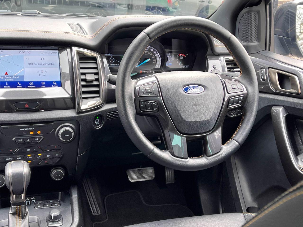 Ford Ranger Double Cab Pick Up Wildtrak 2.0 EcoBlue Auto 213ps Pick Up Diesel Agate Black Metallic