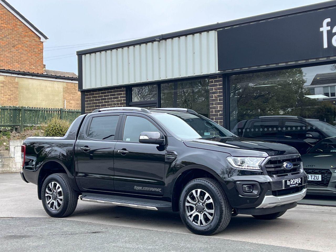 Ford Ranger Double Cab Pick Up Wildtrak 2.0 EcoBlue Auto 213ps Pick Up Diesel Agate Black Metallic