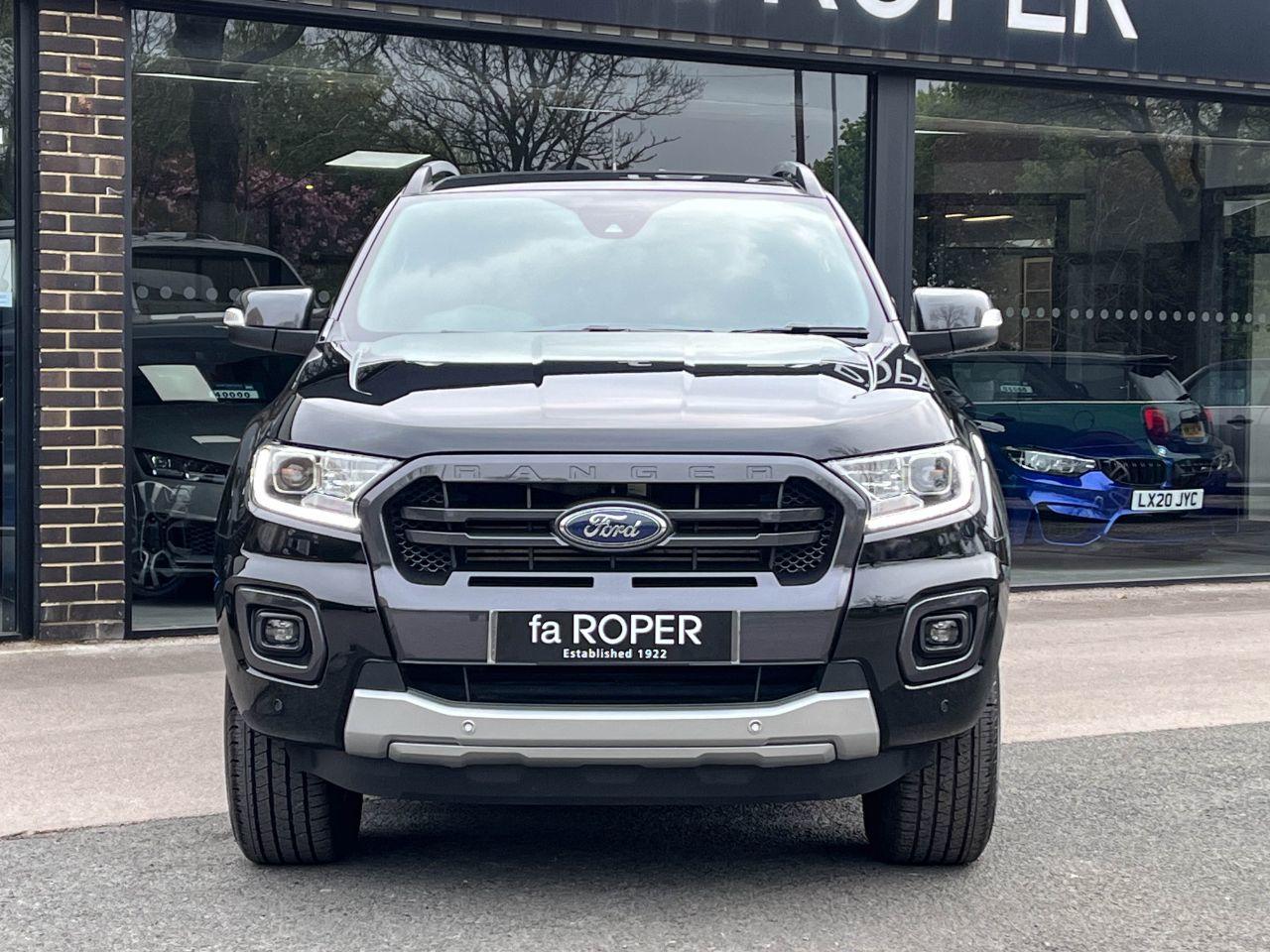 Ford Ranger Double Cab Pick Up Wildtrak 2.0 EcoBlue Auto 213ps Pick Up Diesel Agate Black Metallic