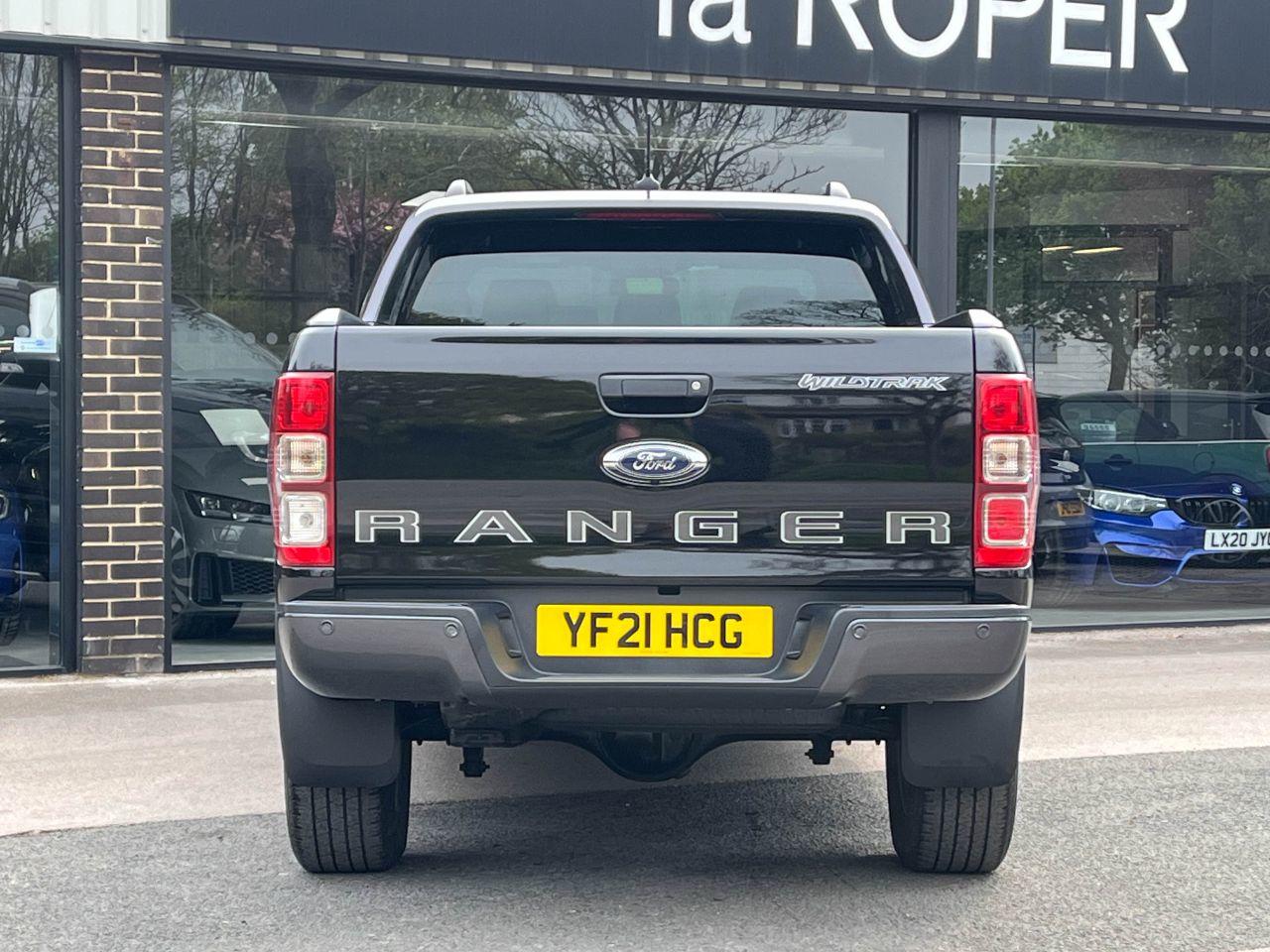 Ford Ranger Double Cab Pick Up Wildtrak 2.0 EcoBlue Auto 213ps Pick Up Diesel Agate Black Metallic