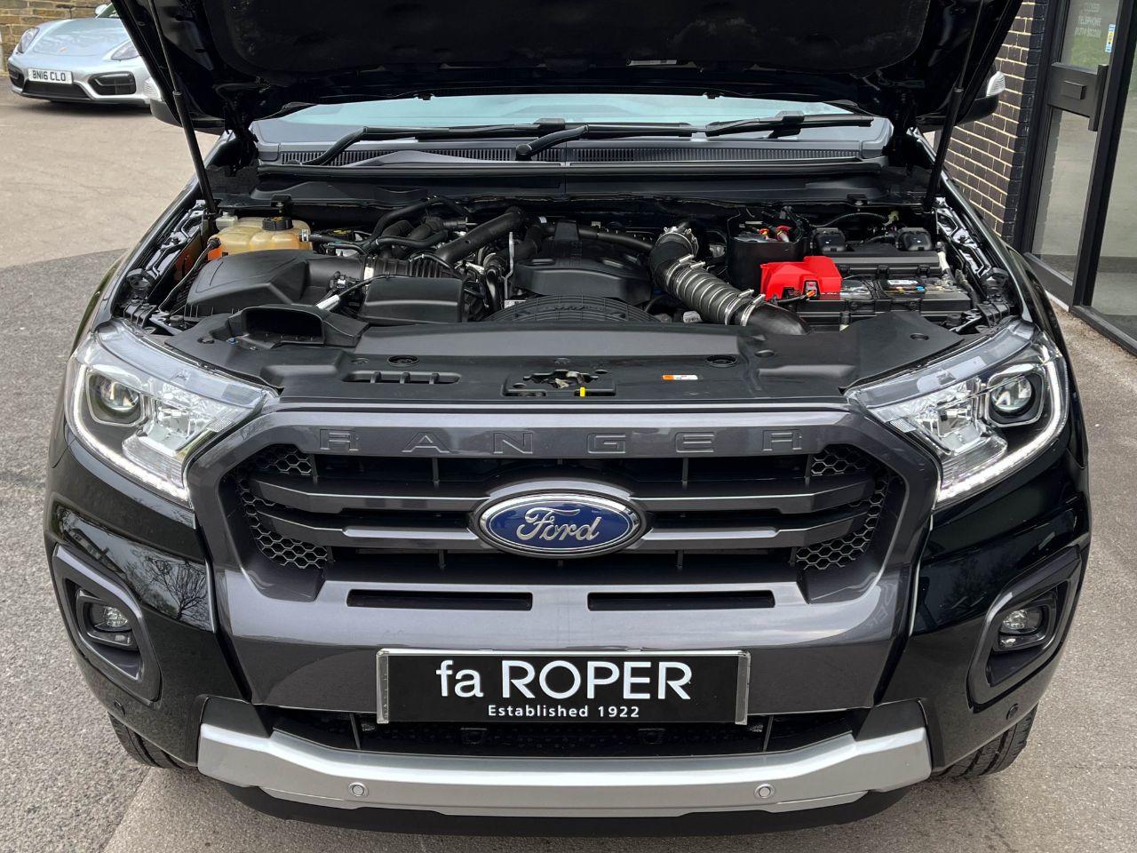 Ford Ranger Double Cab Pick Up Wildtrak 2.0 EcoBlue Auto 213ps Pick Up Diesel Agate Black Metallic