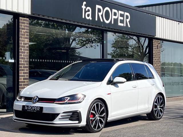Volkswagen Golf 2.0 TSI GTI Performance 5 door DSG 245ps Hatchback Petrol Pure White
