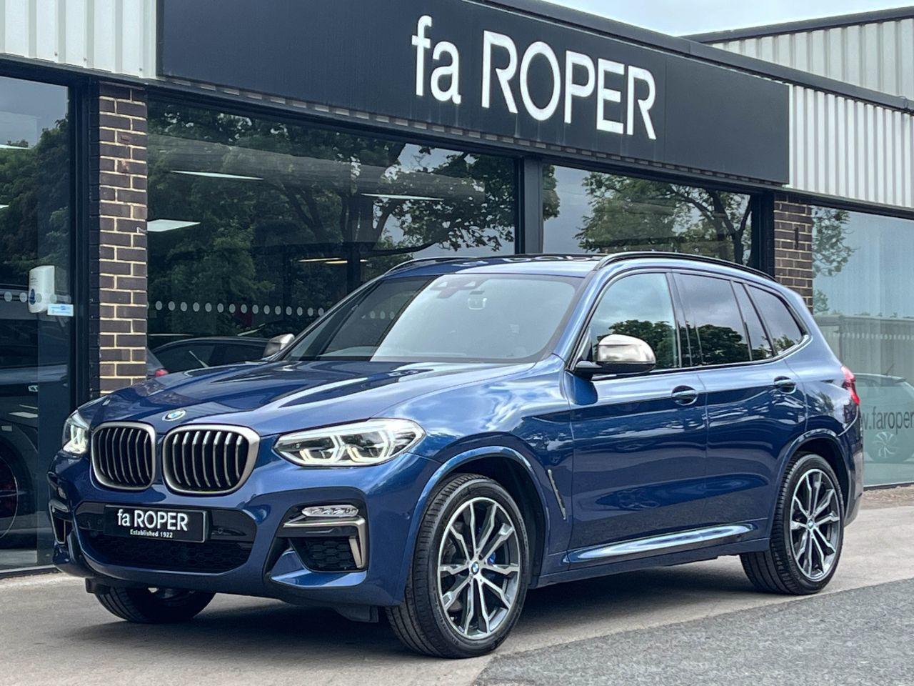 BMW X3 3.0 xDrive M40d Auto 326ps Estate Diesel Phytonic Blue Metallic