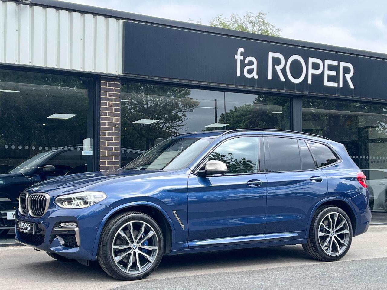 BMW X3 3.0 xDrive M40d Auto 326ps Estate Diesel Phytonic Blue Metallic