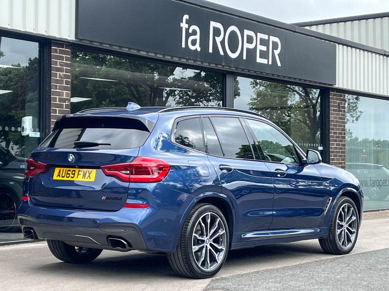 BMW X3 3.0 xDrive M40d Auto 326ps Estate Diesel Phytonic Blue Metallic