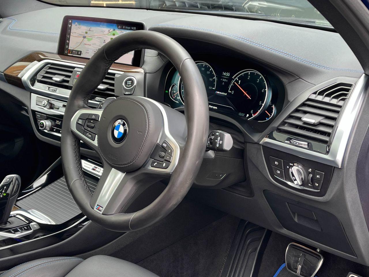 BMW X3 3.0 xDrive M40d Auto 326ps Estate Diesel Phytonic Blue Metallic