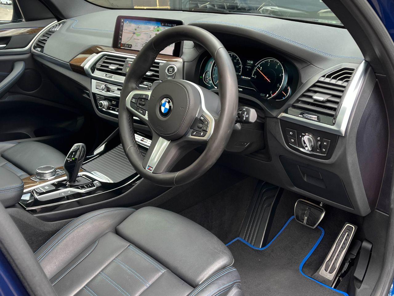 BMW X3 3.0 xDrive M40d Auto 326ps Estate Diesel Phytonic Blue Metallic