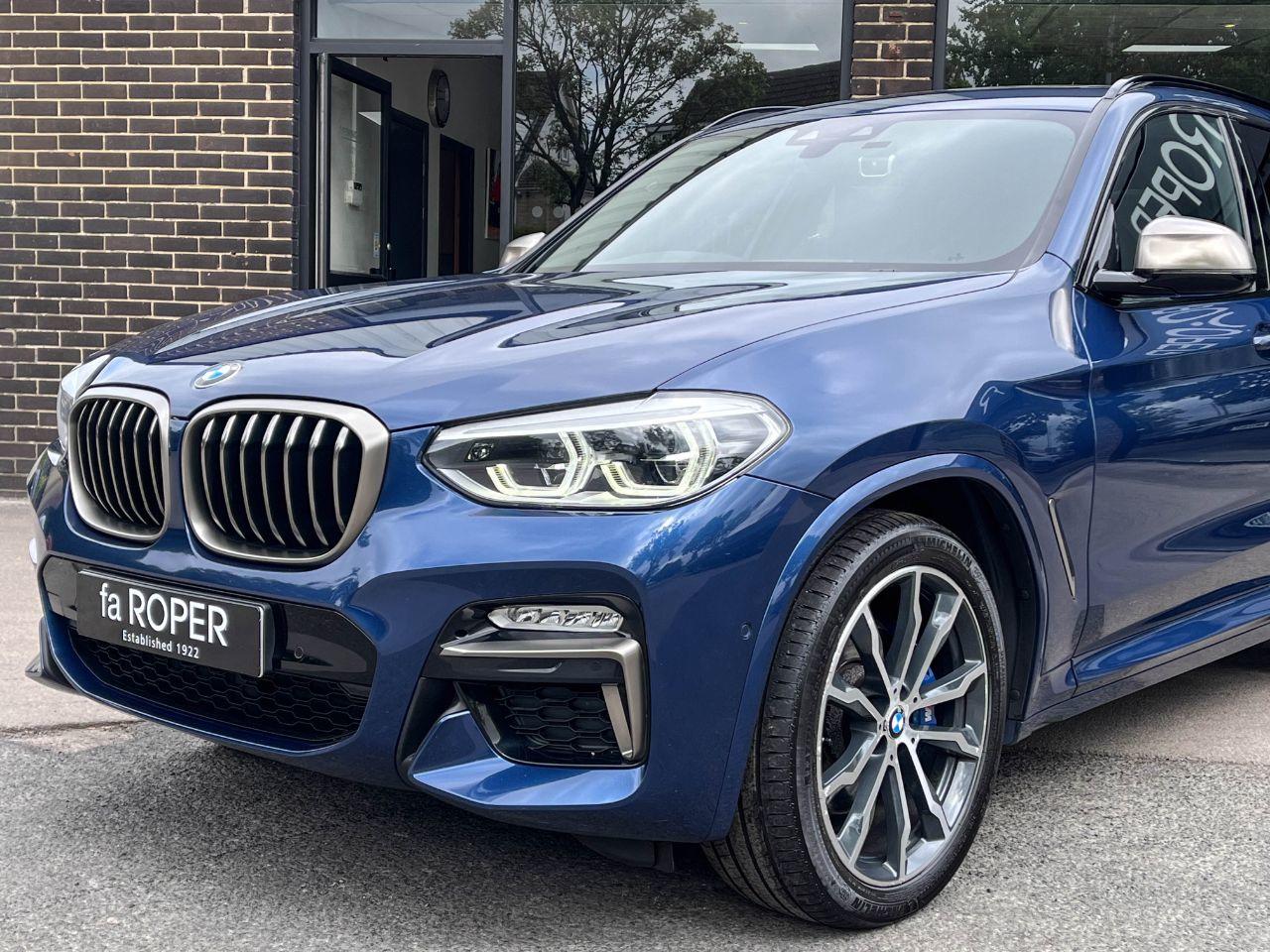 BMW X3 3.0 xDrive M40d Auto 326ps Estate Diesel Phytonic Blue Metallic
