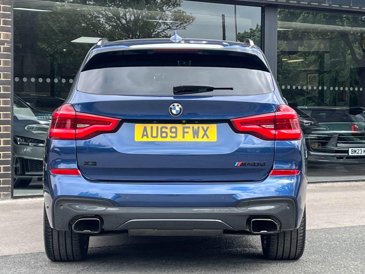 BMW X3 3.0 xDrive M40d Auto 326ps Estate Diesel Phytonic Blue Metallic
