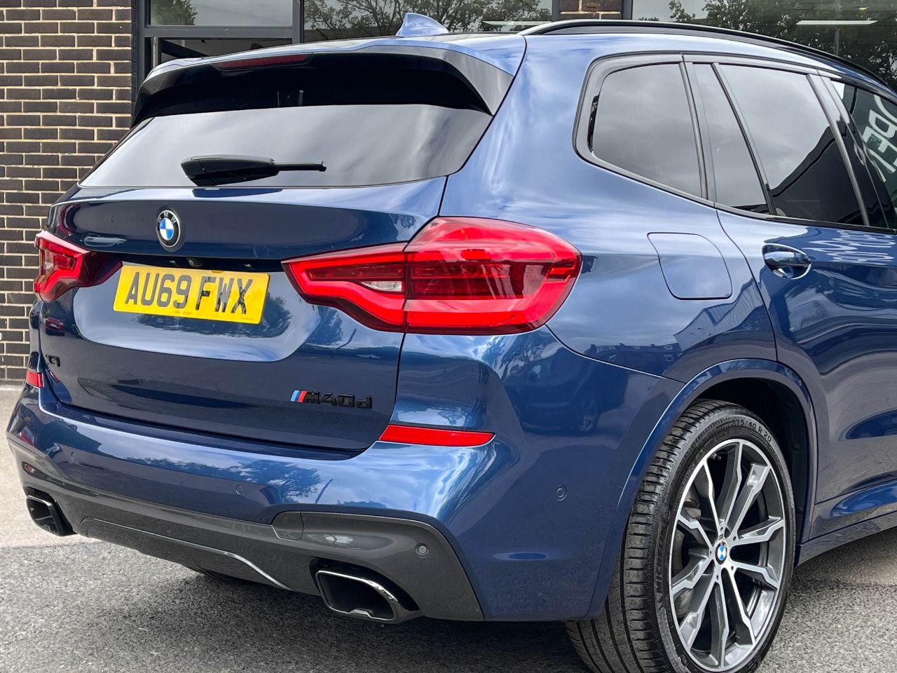 BMW X3 3.0 xDrive M40d Auto 326ps Estate Diesel Phytonic Blue Metallic