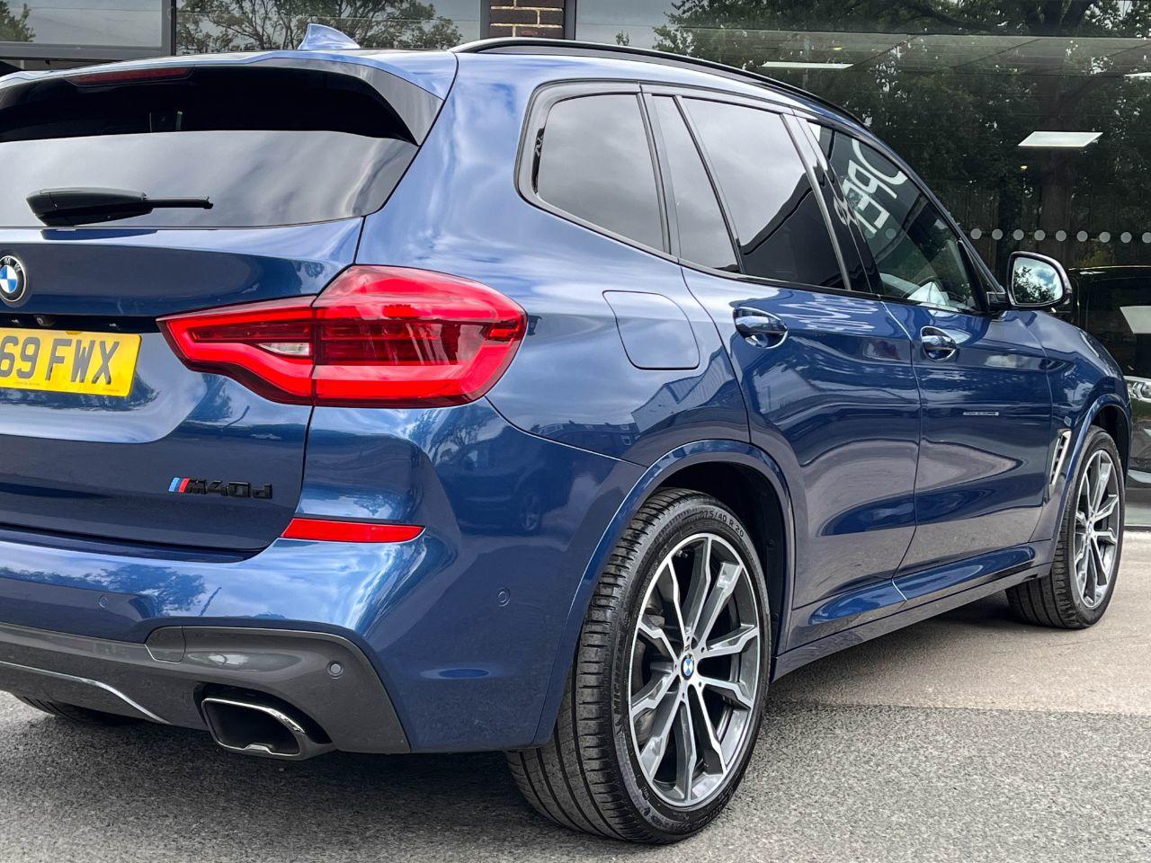 BMW X3 3.0 xDrive M40d Auto 326ps Estate Diesel Phytonic Blue Metallic