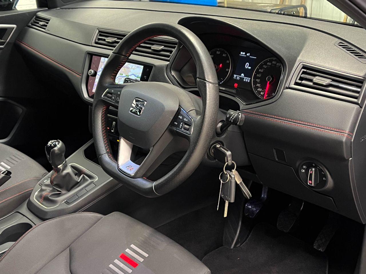 SEAT Ibiza 1.0 TSI FR 95ps Hatchback Petrol Midnight Black Metallic