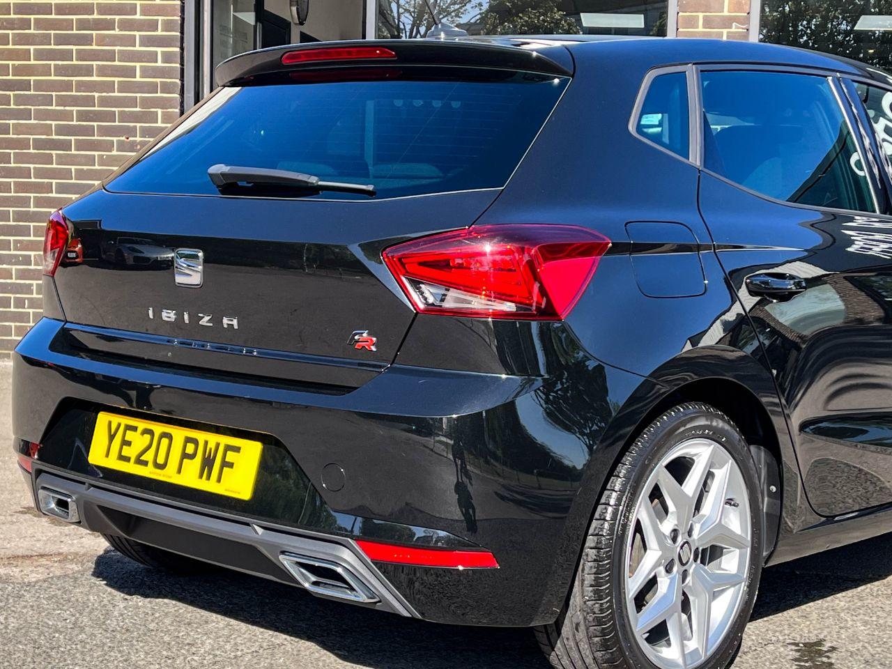 SEAT Ibiza 1.0 TSI FR 95ps Hatchback Petrol Midnight Black Metallic
