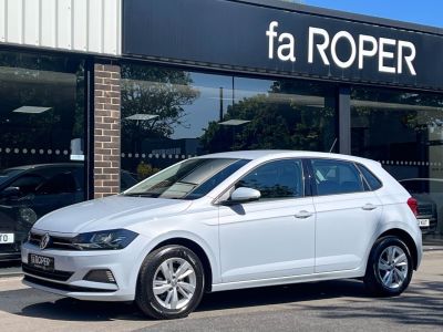 Volkswagen Polo 1.0 TSI SE DSG Automatic 95ps Hatchback Petrol White Silver Metallic