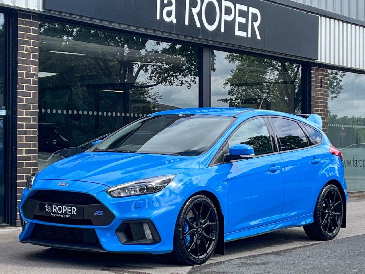 Ford Focus RS 2.3T EcoBoost AWD 350ps Hatchback Petrol Nitrous Blue MetallicFord Focus RS 2.3T EcoBoost AWD 350ps Hatchback Petrol Nitrous Blue Metallic at fa Roper Ltd Bradford