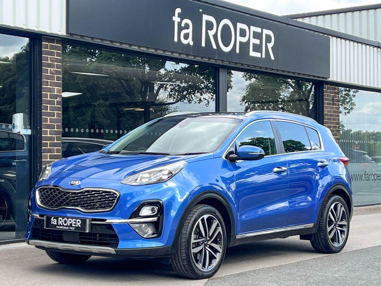 Kia Sportage 1.6 CRDi MHEV 4 ISG Manual 6 Speed Estate Diesel Blue Flame Premium MetallicKia Sportage 1.6 CRDi MHEV 4 ISG Manual 6 Speed Estate Diesel Blue Flame Premium Metallic at fa Roper Ltd Bradford