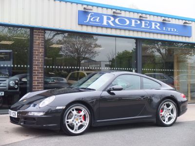 Porsche 911 997 3.8 Carrera 4 S Tiptronic S (C4S) Coupe Petrol Basalt Black Metallic