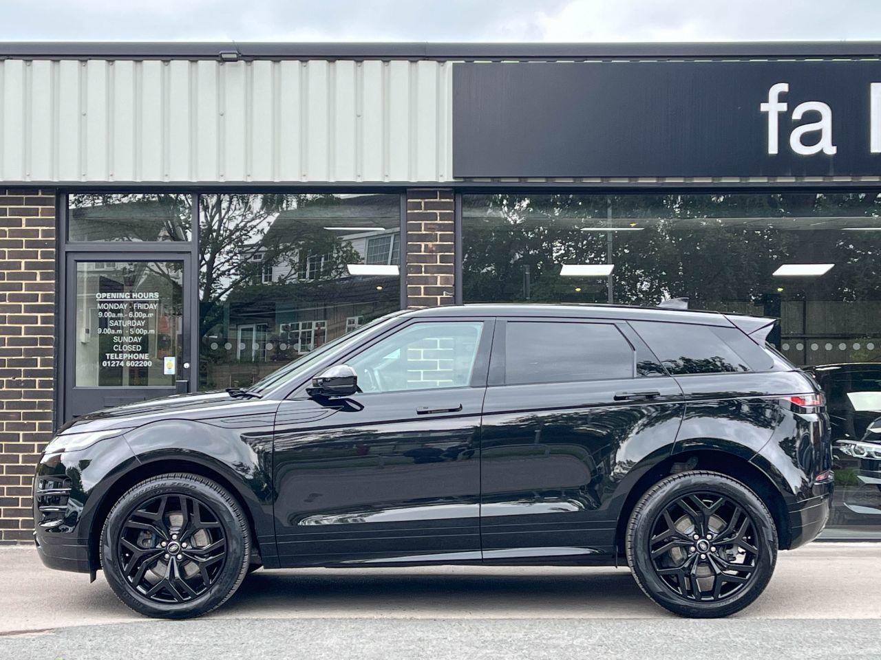 Land Rover Range Rover Evoque 2.0 P250MHEV R-Dynamic SE Auto 250ps Estate Petrol Santorini Black Metallic