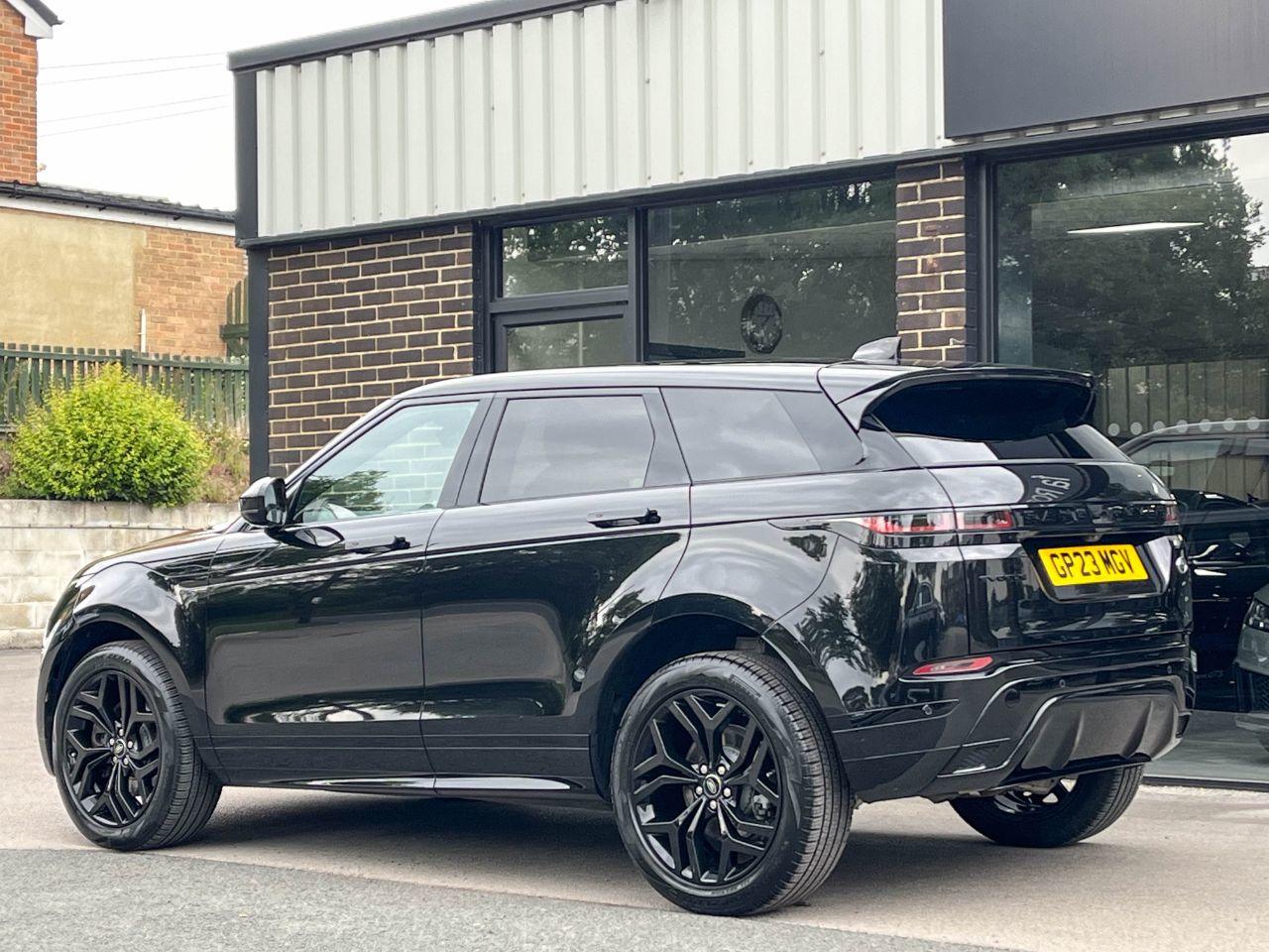 Land Rover Range Rover Evoque 2.0 P250MHEV R-Dynamic SE Auto 250ps Estate Petrol Santorini Black Metallic