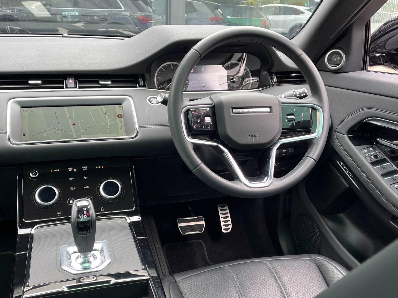 Land Rover Range Rover Evoque 2.0 P250MHEV R-Dynamic SE Auto 250ps Estate Petrol Santorini Black Metallic