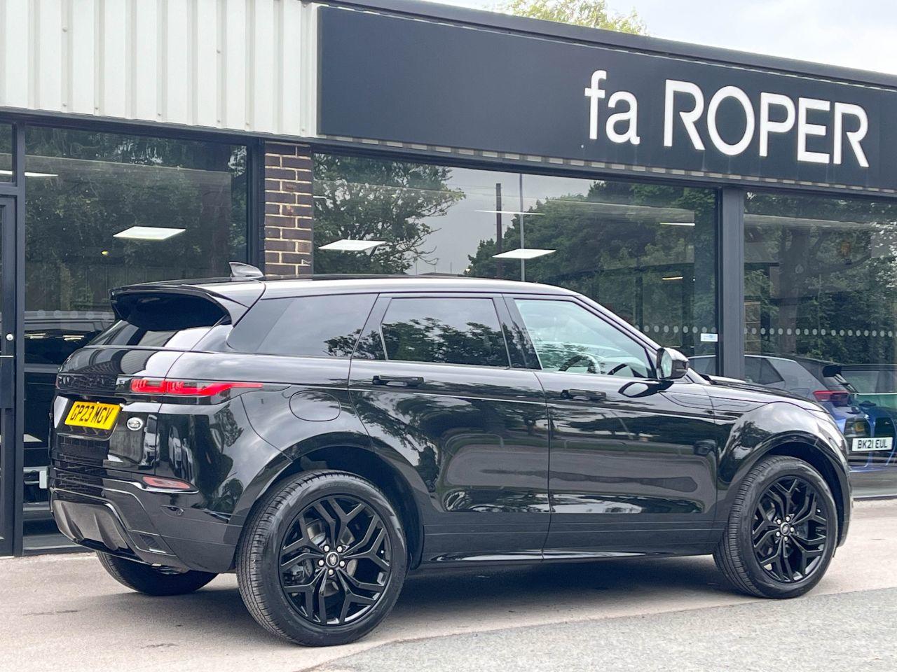 Land Rover Range Rover Evoque 2.0 P250MHEV R-Dynamic SE Auto 250ps Estate Petrol Santorini Black Metallic