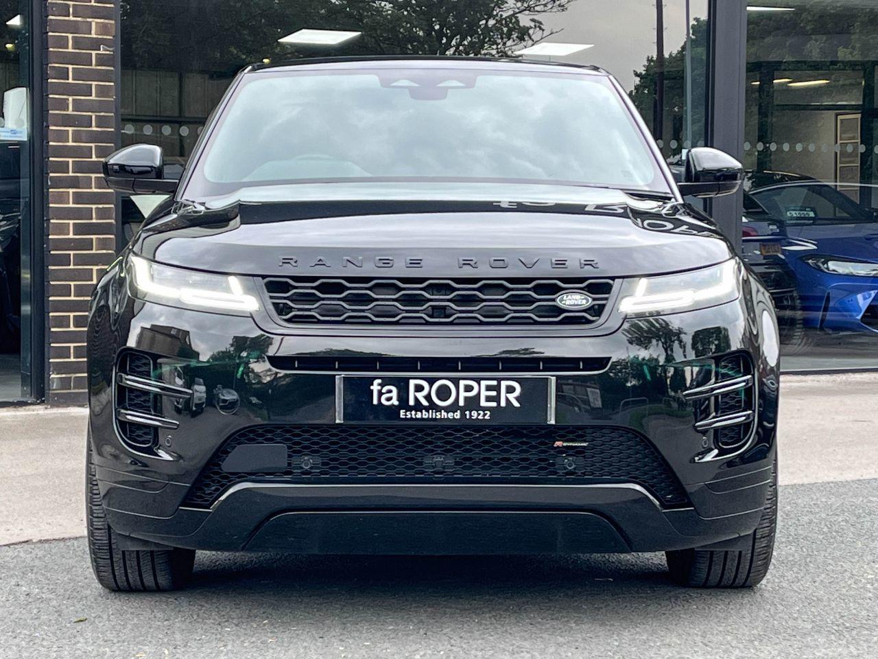 Land Rover Range Rover Evoque 2.0 P250MHEV R-Dynamic SE Auto 250ps Estate Petrol Santorini Black Metallic