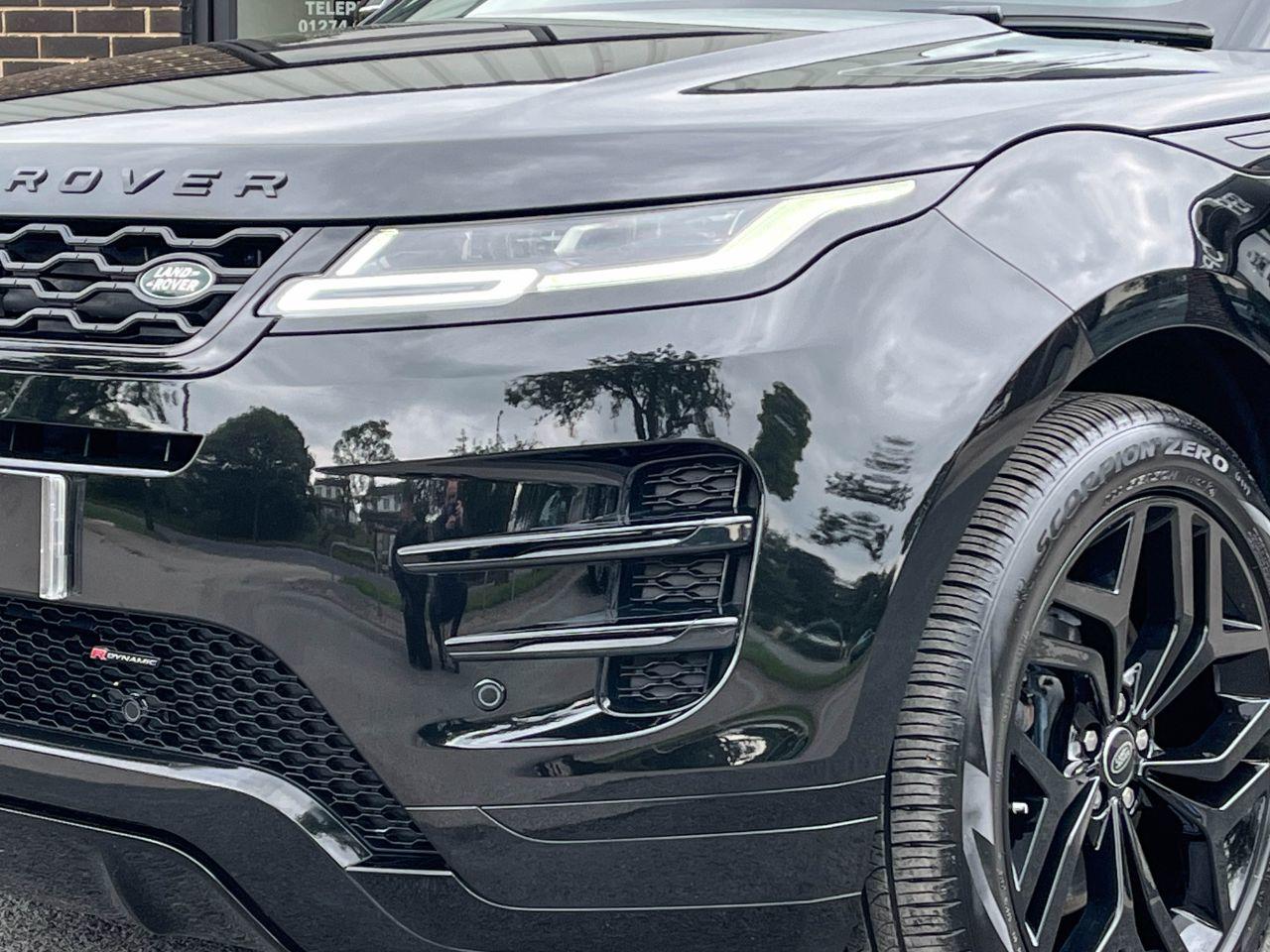 Land Rover Range Rover Evoque 2.0 P250MHEV R-Dynamic SE Auto 250ps Estate Petrol Santorini Black Metallic