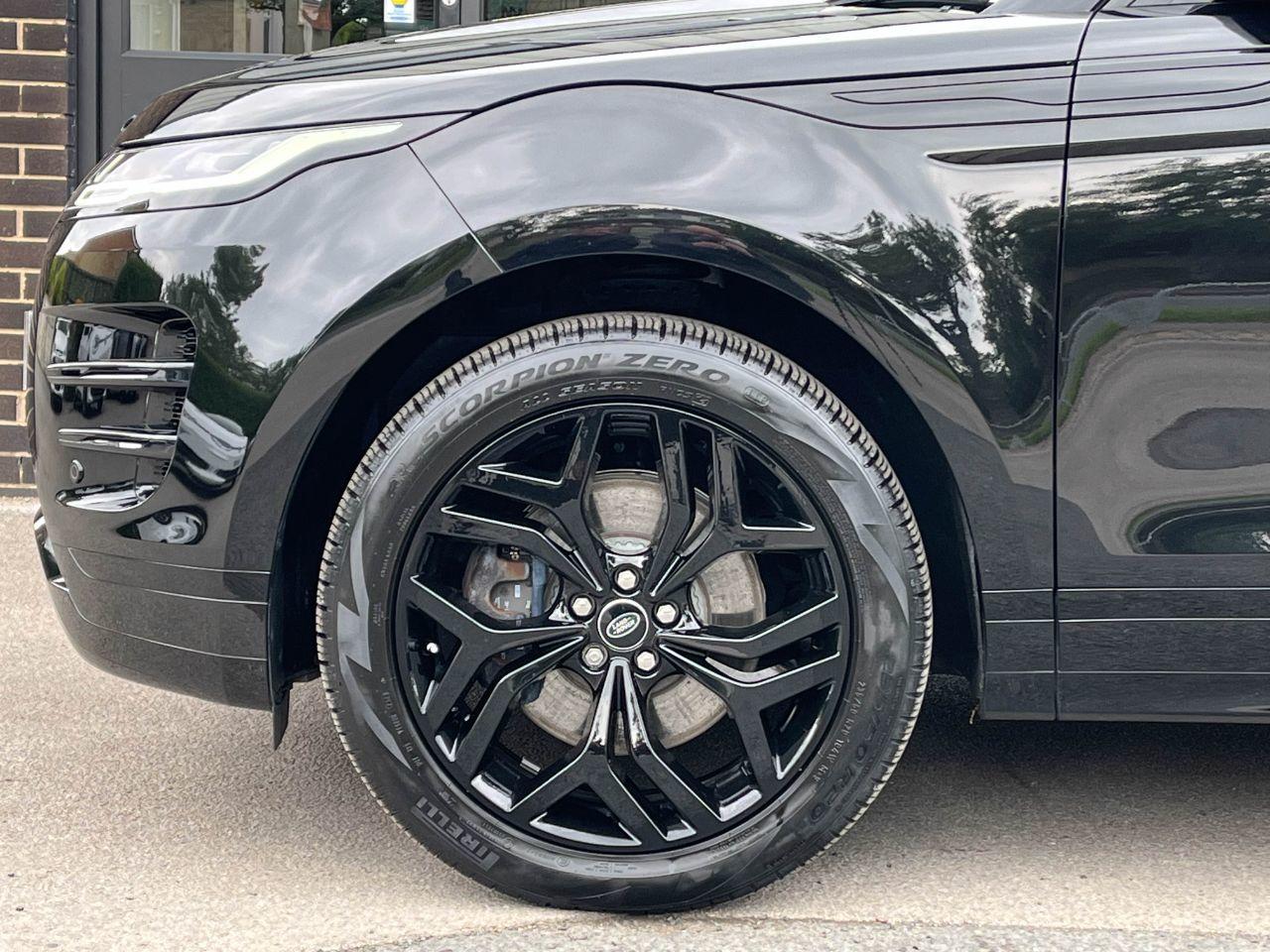 Land Rover Range Rover Evoque 2.0 P250MHEV R-Dynamic SE Auto 250ps Estate Petrol Santorini Black Metallic