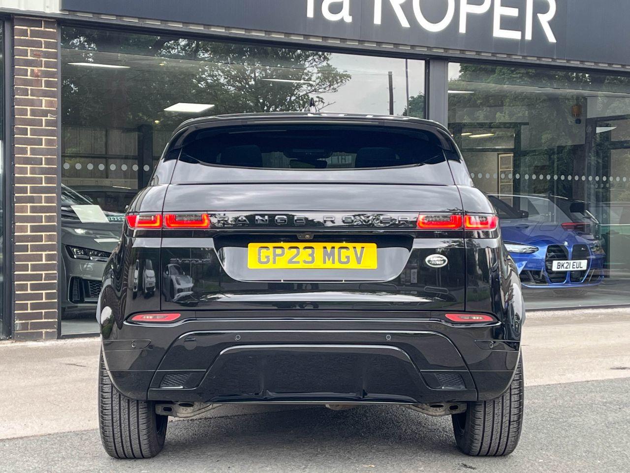 Land Rover Range Rover Evoque 2.0 P250MHEV R-Dynamic SE Auto 250ps Estate Petrol Santorini Black Metallic