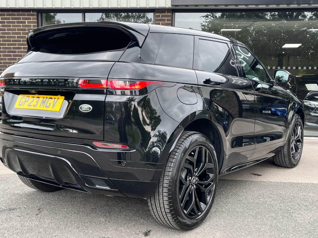 Land Rover Range Rover Evoque 2.0 P250MHEV R-Dynamic SE Auto 250ps Estate Petrol Santorini Black Metallic