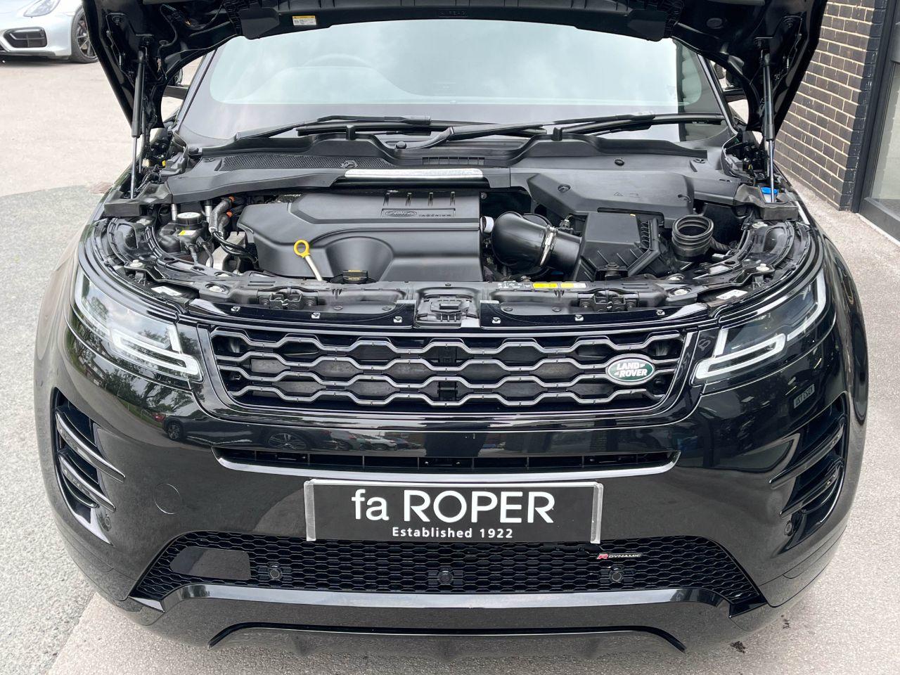 Land Rover Range Rover Evoque 2.0 P250MHEV R-Dynamic SE Auto 250ps Estate Petrol Santorini Black Metallic