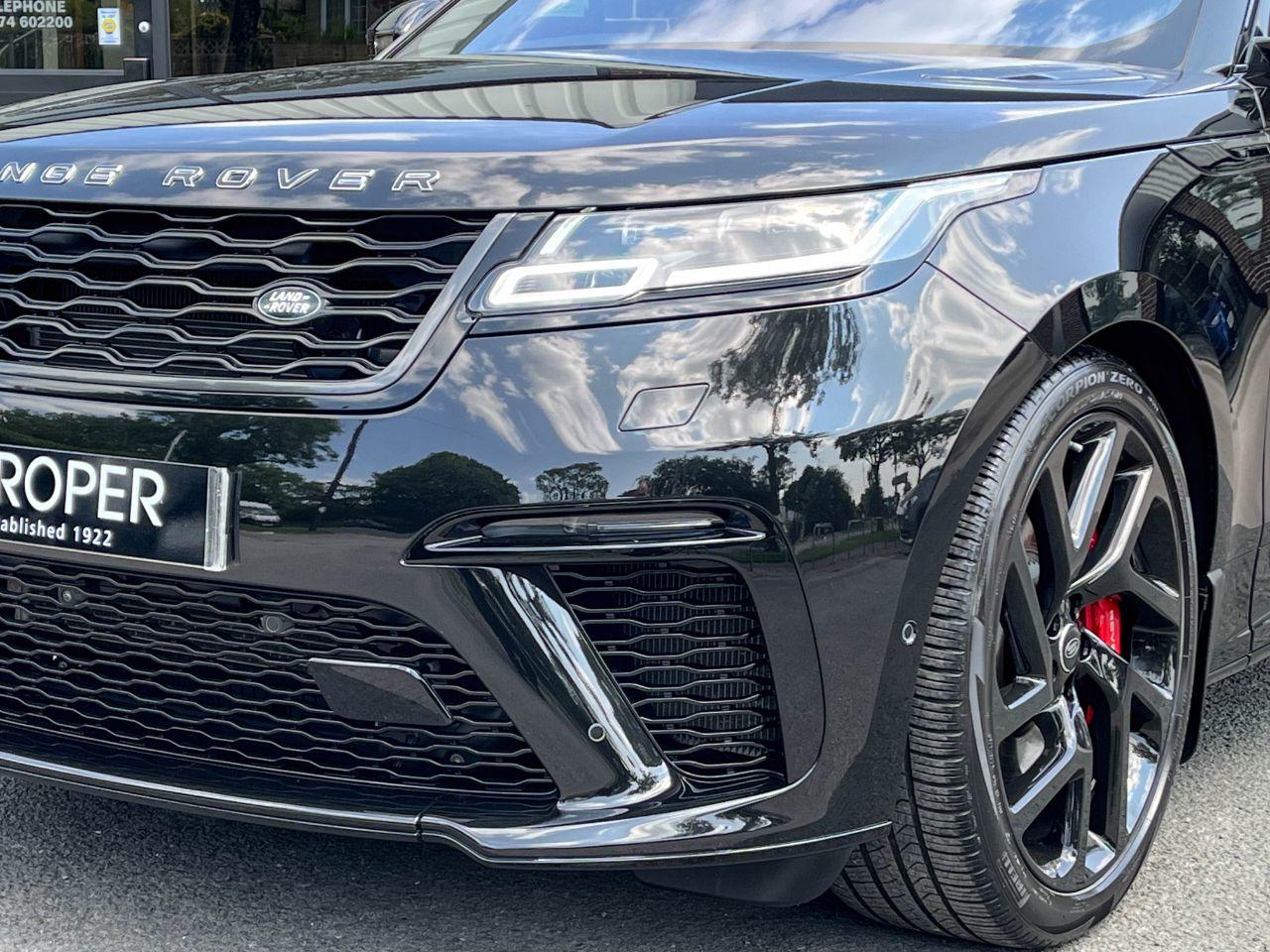 Land Rover Range Rover Velar 5.0 P550 SV Autobiography Dynamic Edition AWD Auto 550ps Estate Petrol Santorini Black Metallic