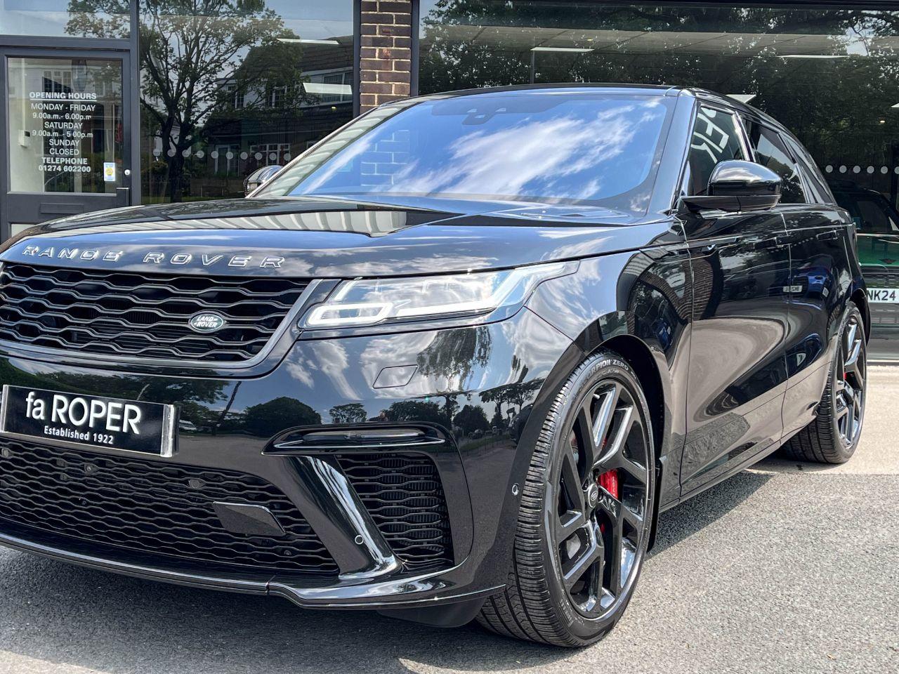 Land Rover Range Rover Velar 5.0 P550 SV Autobiography Dynamic Edition AWD Auto 550ps Estate Petrol Santorini Black Metallic