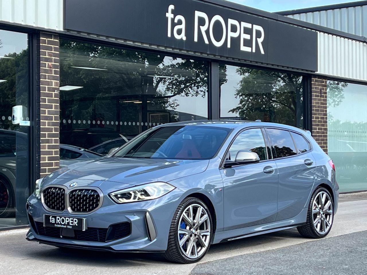 BMW 1 Series 2.0 M135i xDrive Auto 306ps Hatchback Petrol Storm Bay Grey MetallicBMW 1 Series 2.0 M135i xDrive Auto 306ps Hatchback Petrol Storm Bay Grey Metallic at fa Roper Ltd Bradford