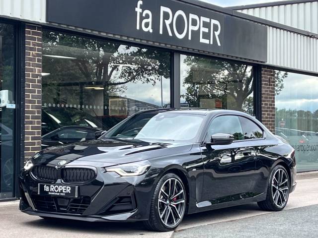 BMW 2 Series 2.0 220i M Sport Pro Pack Auto 184ps Coupe Petrol Black Sapphire Metallic