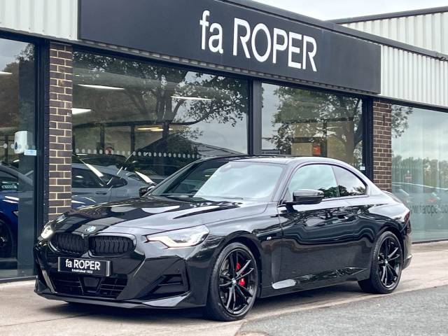 BMW 2 Series 2.0 220i M Sport Pro Pack Auto 184ps Coupe Petrol Black Sapphire Metallic
