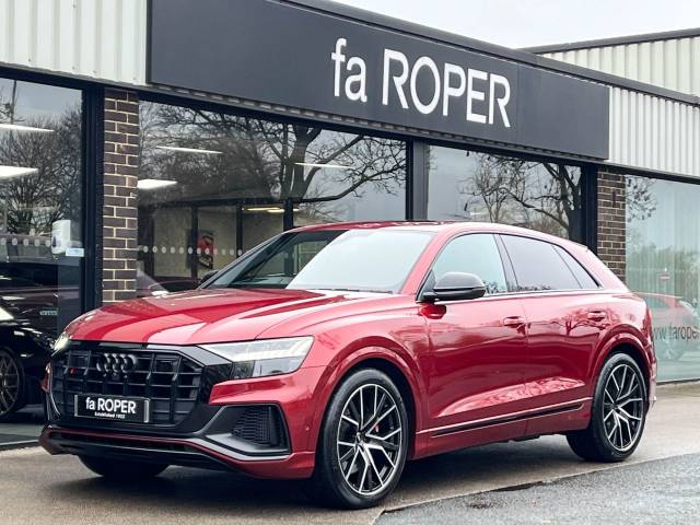 Audi SQ8 4.0 TFSI Vorsprung quattro Tiptronic Auto 507ps Estate Petrol Matador Red Metallic
