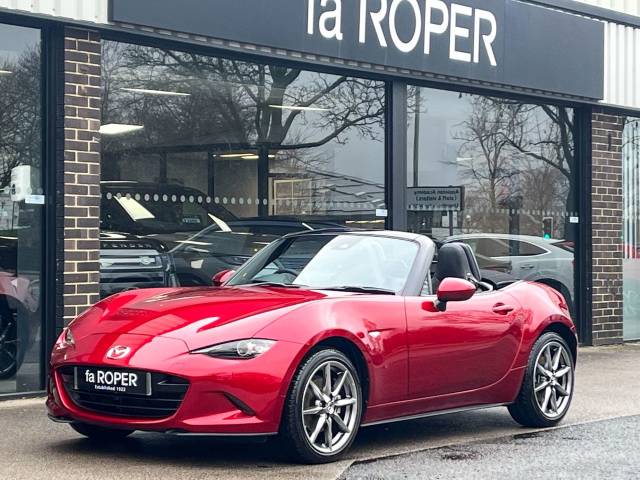 Mazda MX-5 2.0 Skyactiv-G Exclusive Line Manual 6 Speed 184ps Convertible Petrol Soul Red Crystal