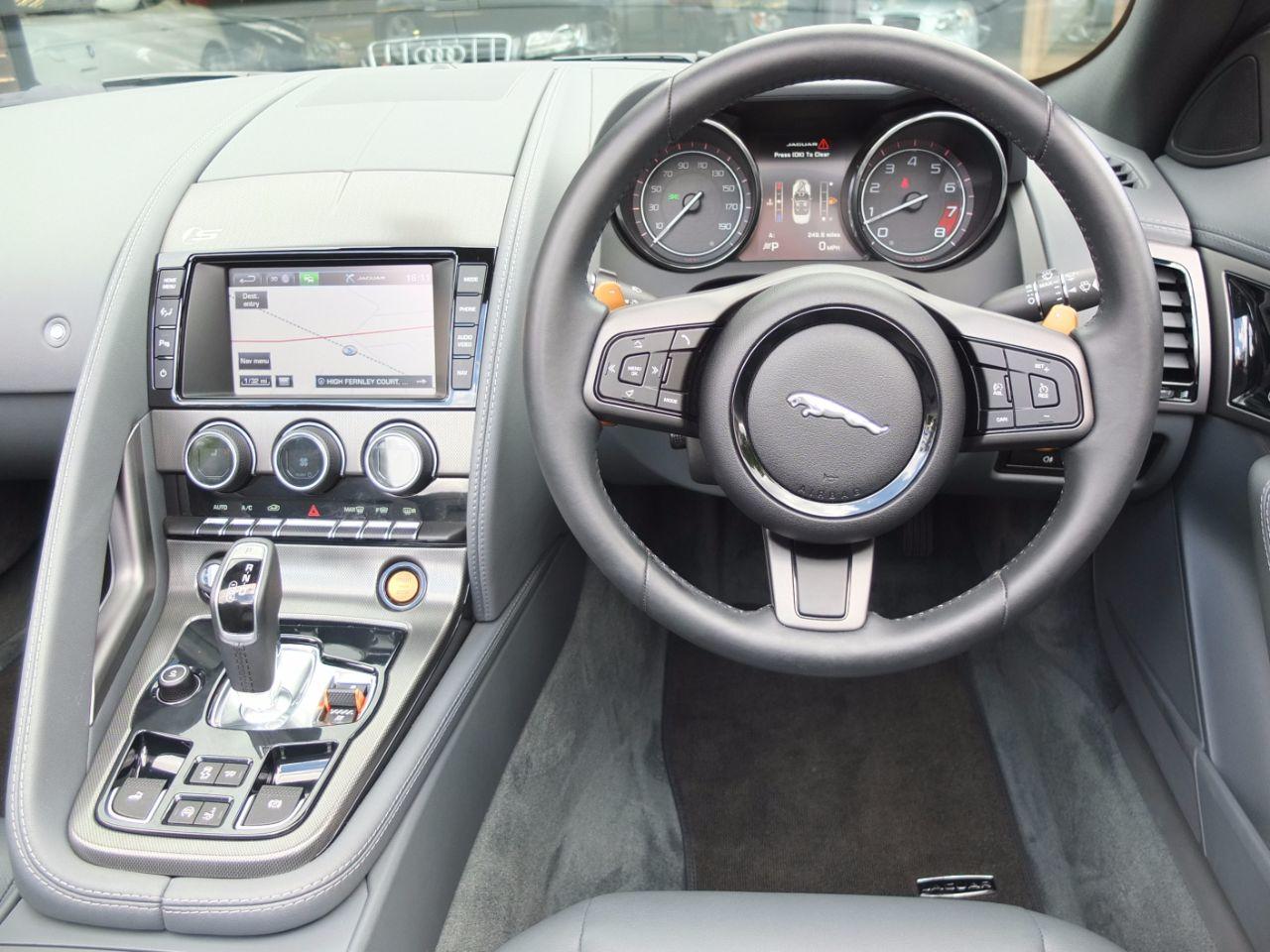 Jaguar F-type Convertible 3.0 Supercharged V6 S Quickshift Auto 380ps +++Spec Convertible Petrol Indigo Blue Pearlescent