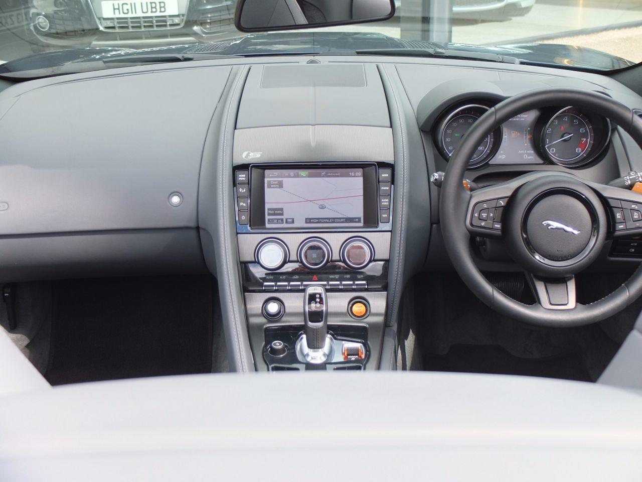 Jaguar F-type Convertible 3.0 Supercharged V6 S Quickshift Auto 380ps +++Spec Convertible Petrol Indigo Blue Pearlescent