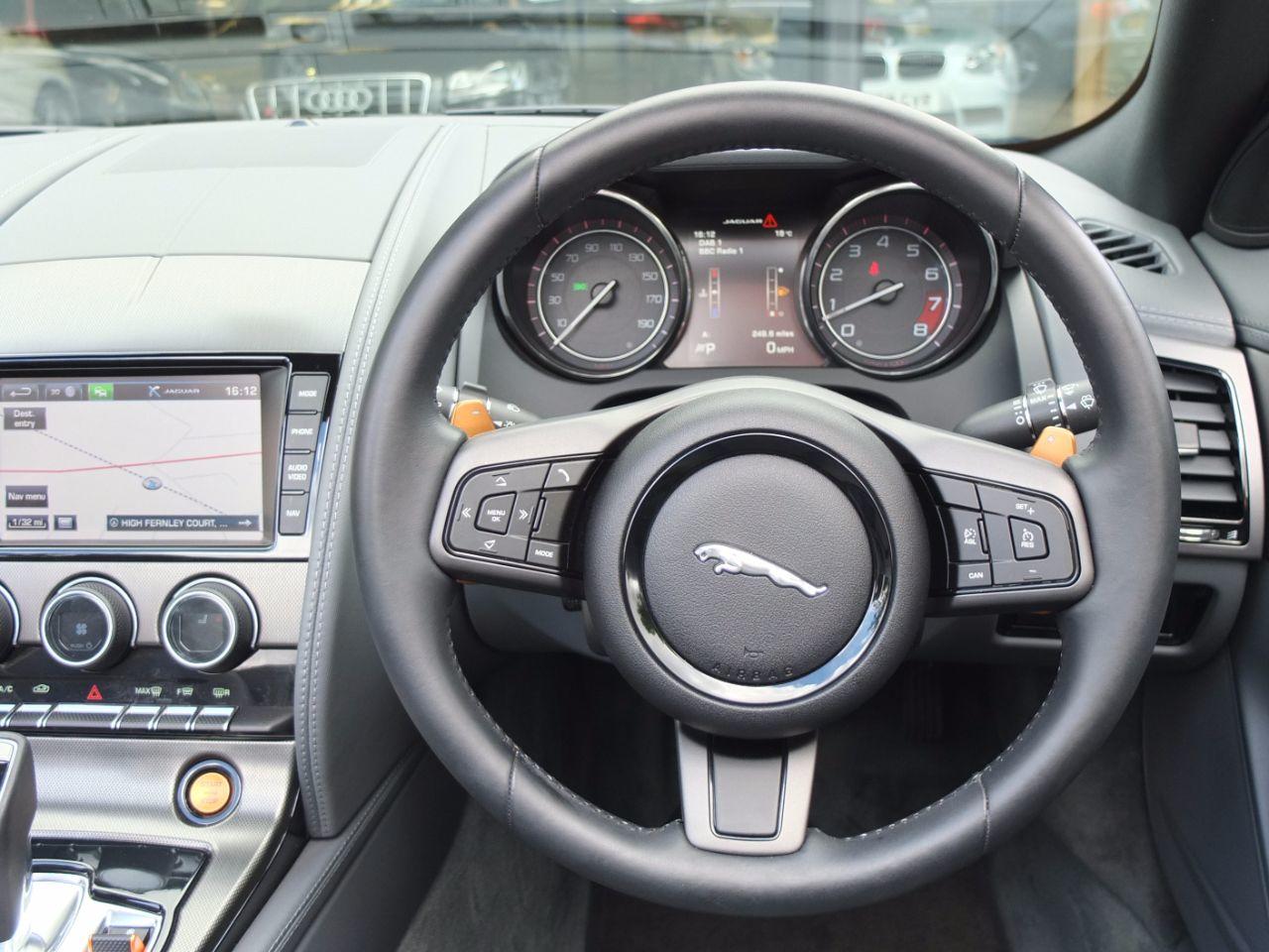Jaguar F-type Convertible 3.0 Supercharged V6 S Quickshift Auto 380ps +++Spec Convertible Petrol Indigo Blue Pearlescent