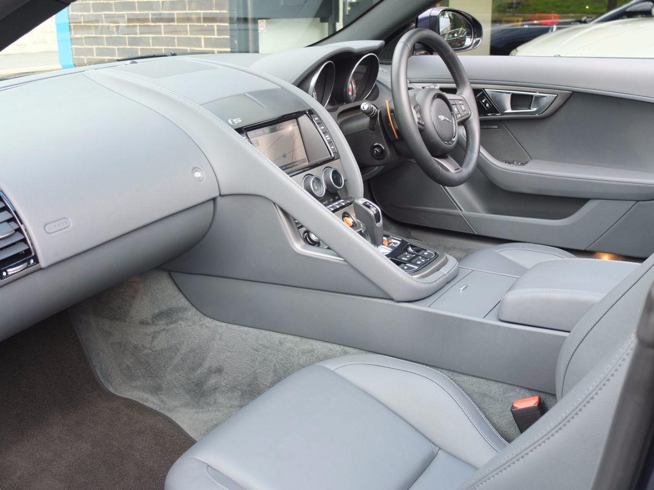 Jaguar F-type Convertible 3.0 Supercharged V6 S Quickshift Auto 380ps +++Spec Convertible Petrol Indigo Blue Pearlescent